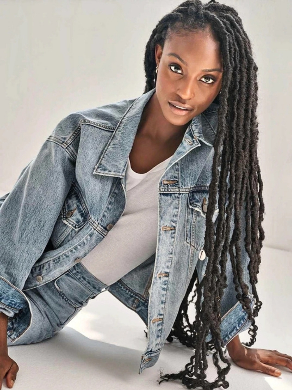 Aritzia Denim Forum The Ali Denim Jacket